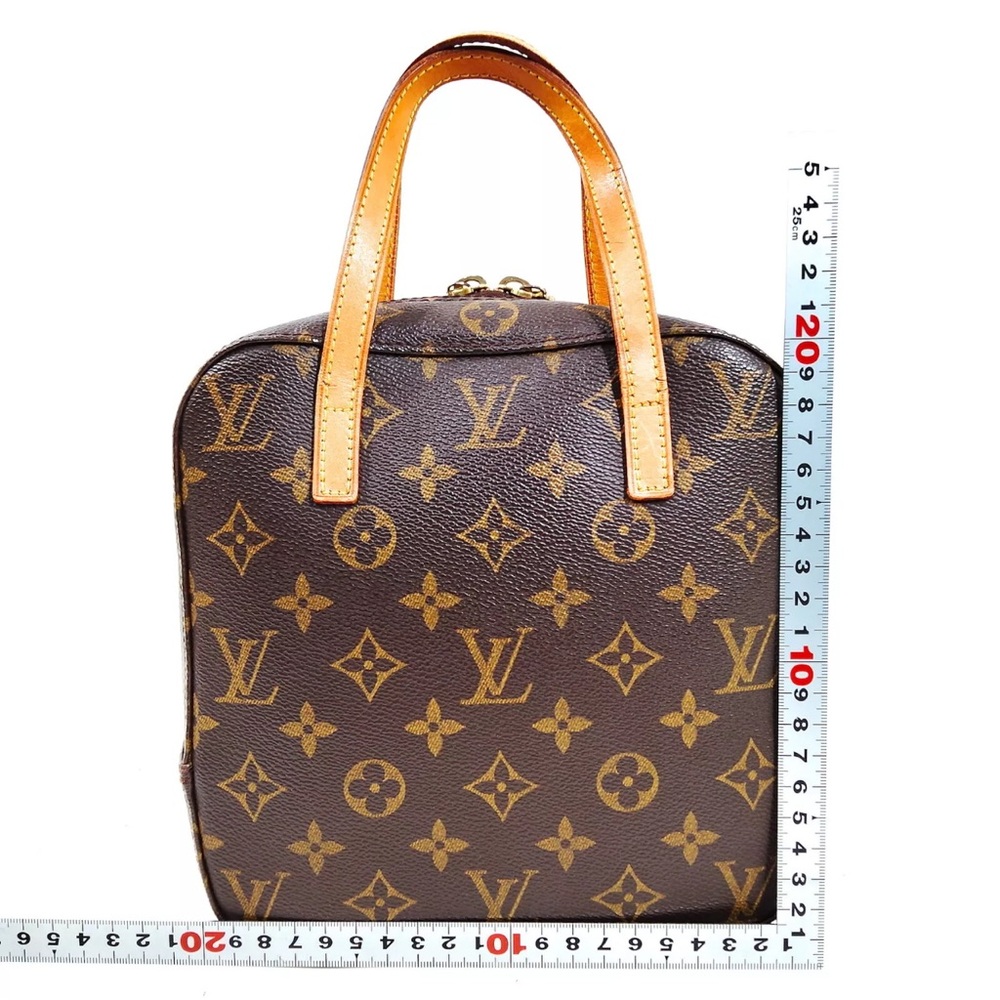 SOLD Louis Vuitton LV Hand Bag  Spontini Brown Monogram - Picture 3 of 16